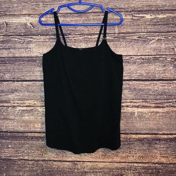 La Leche Black Nursing Tank w/ Detachable Straps Size 2X - Picture 1 of 8